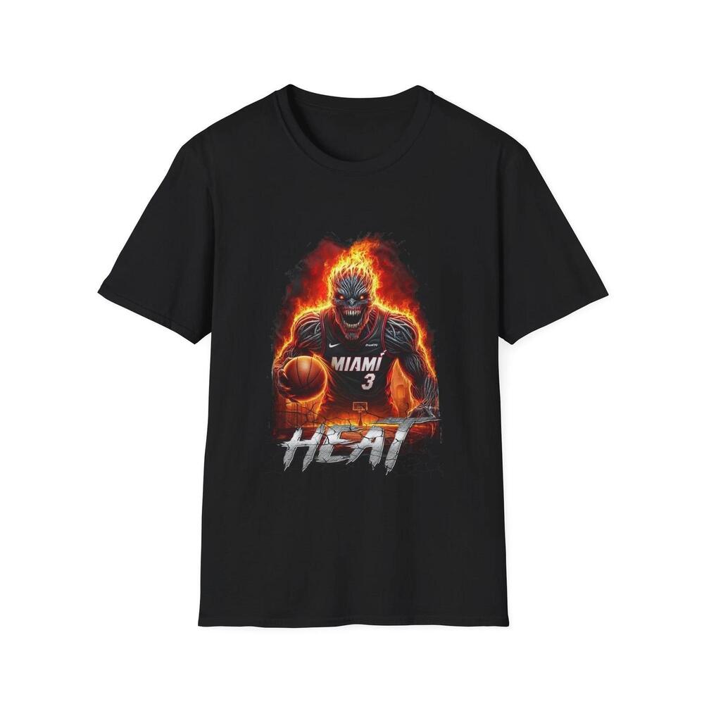 Inferno Of Fear Miami Heat Horror Mashup T Shirt